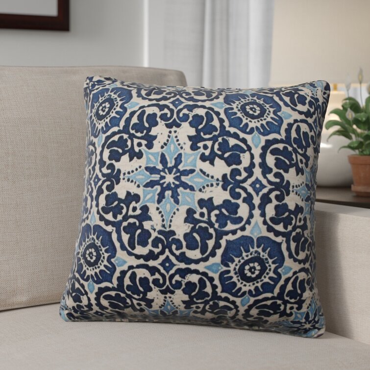 Blue and 2025 gray outdoor pillows